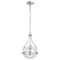 Nuvo Amado 1-Light Pendant 10 in. Polished Nickel Clear Glass 60/7816 - alternate 1